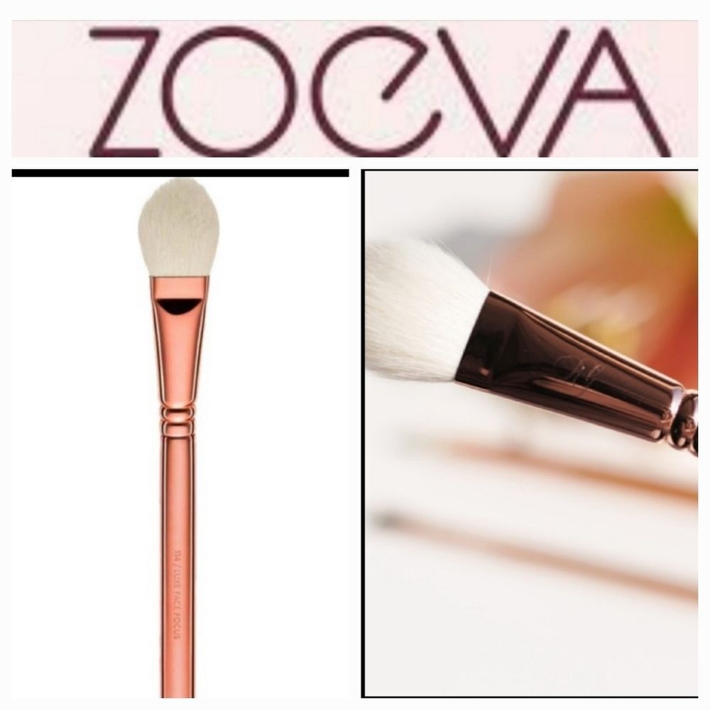 Zoeva #114 Rose Golden Luxe Face Focus Brush